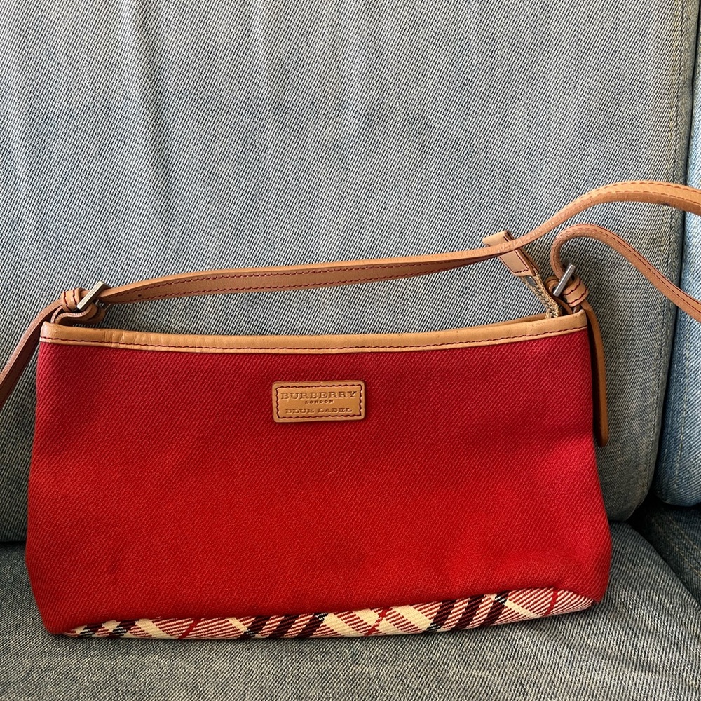 Burberry blue label shoulder bag